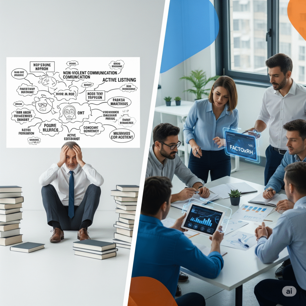 	FACTOxRH : Votre Partenaire en Management et Ressources Humaines
Pourquoi choisir FACTOxRH ?
○ DRH partagé et formateur en management : Spécialisé dans la Performance RH et formateur en management avec la Form'action Management by FACTOxRH.
Pour qui ?
○ CEO, DRH, RRH, patrons, présidents, fondateurs de start-ups, scale-ups, TPE, PME, ETI, ou grands groupes.
Ce que nous offrons :
○ Solutions RH sur mesure : Nous vous aidons à surmonter vos problématiques RH.
○ Performance des managers : Transformez vos équipes en managers performants en seulement 6 semaines.
Nos services de management et ressources humaines couvrent l'ensemble du territoire alpin, avec une présence forte dans les principales villes de Savoie et Haute-Savoie : Chambéry, Annecy, Albertville, Aix-les-Bains, Thonon-les-Bains, Cluses, Bonneville, et Lyon. FACTOxRH est votre partenaire RH de proximité, capable d'intervenir rapidement et efficacement sur l'ensemble du territoire savoyard et lyonnais.